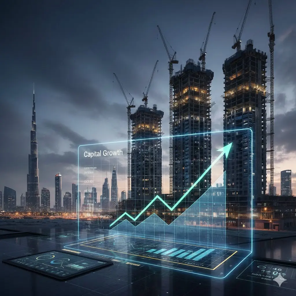 الاستثمار في العقارات تحت الإنشاء في دبي