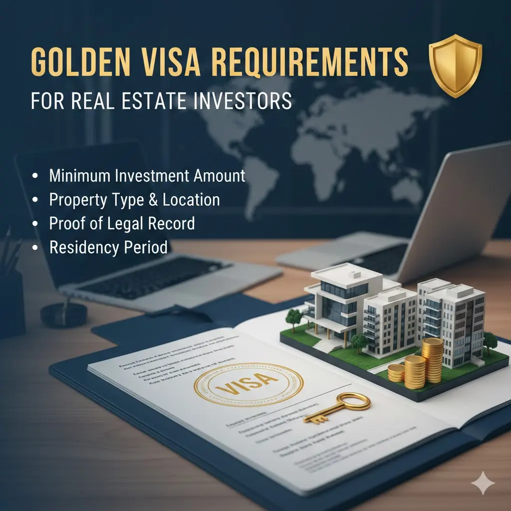 Golden Visa Requirements for Real Estate Investors