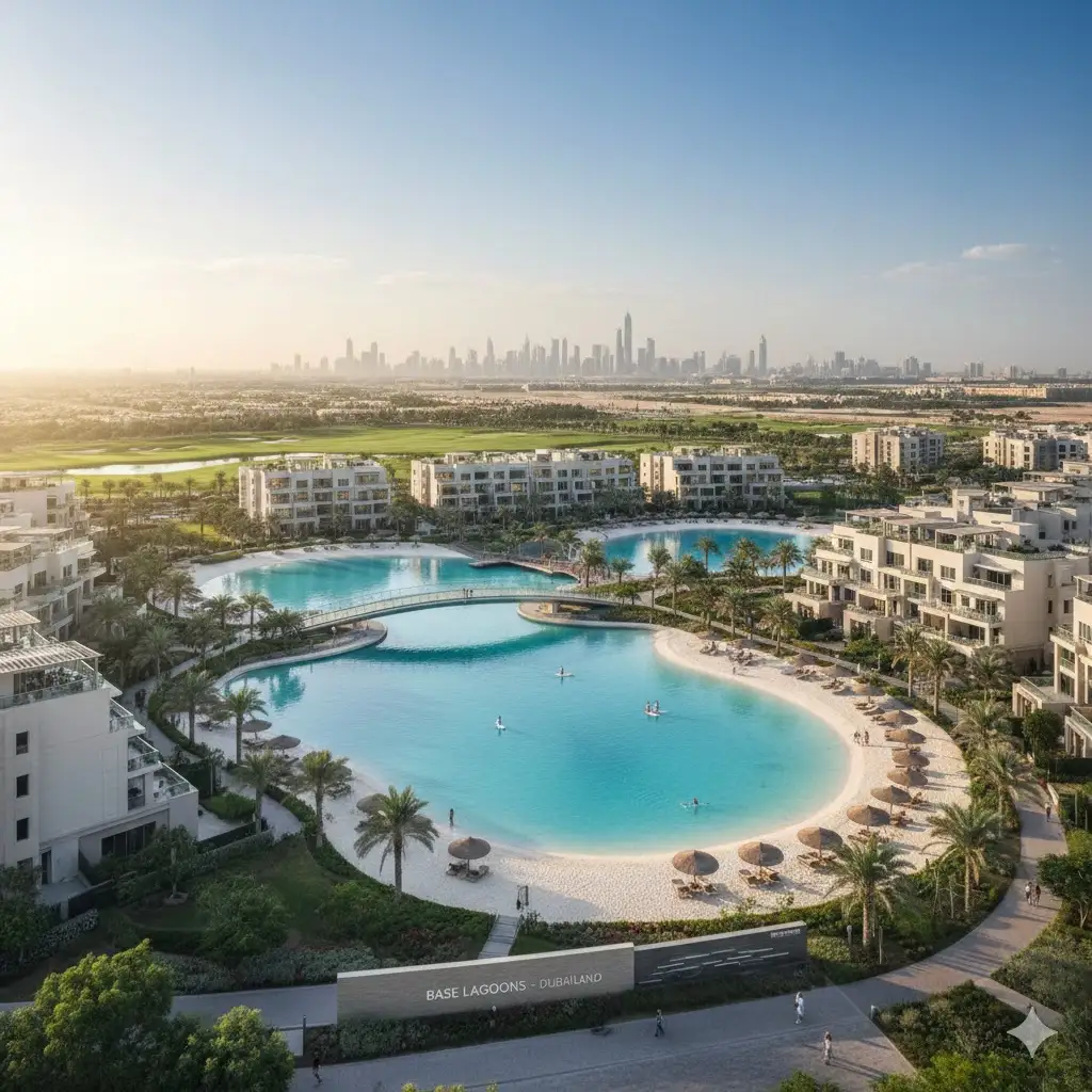 بيس لاجونز في مجمع دبي لاند السكني