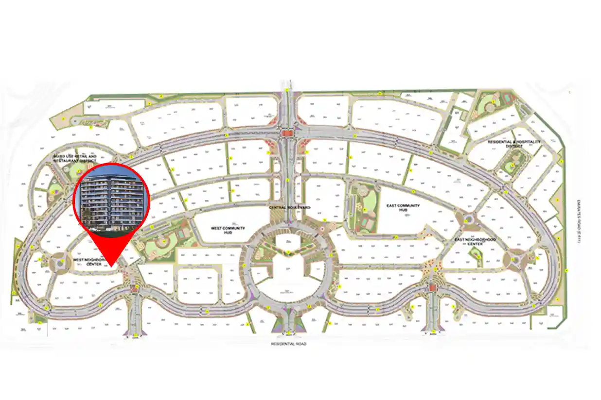 verdan1a 3 in dubai land complex general plan