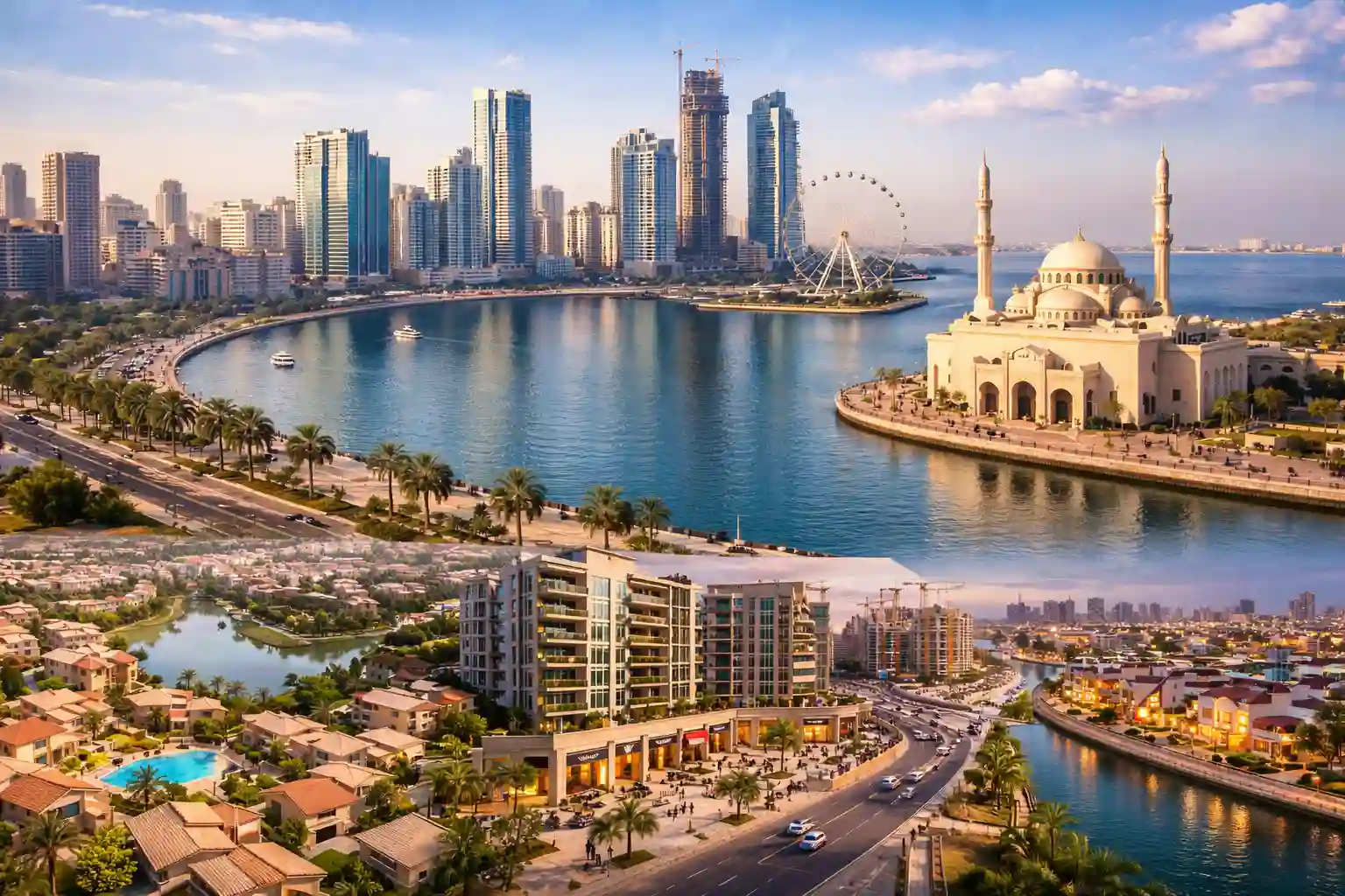 مناطق الاستثمار في العقارات في الشارقة