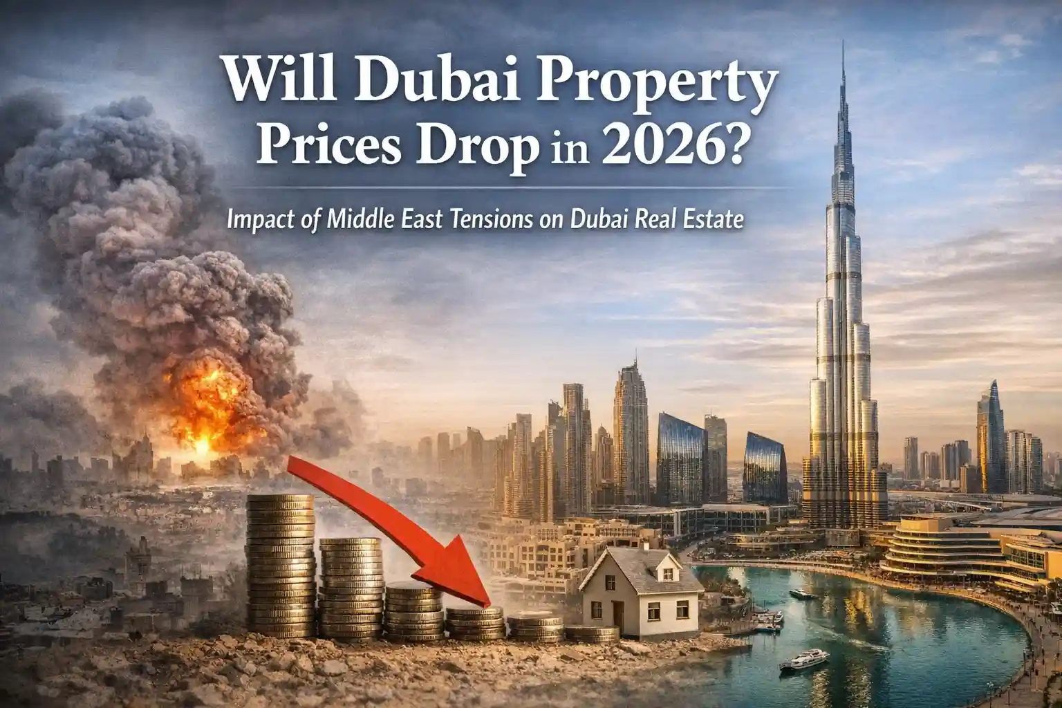 Will Dubai Property Prices Drop in 2026? Impact of Middle East Tensions on Dubai Real Estate