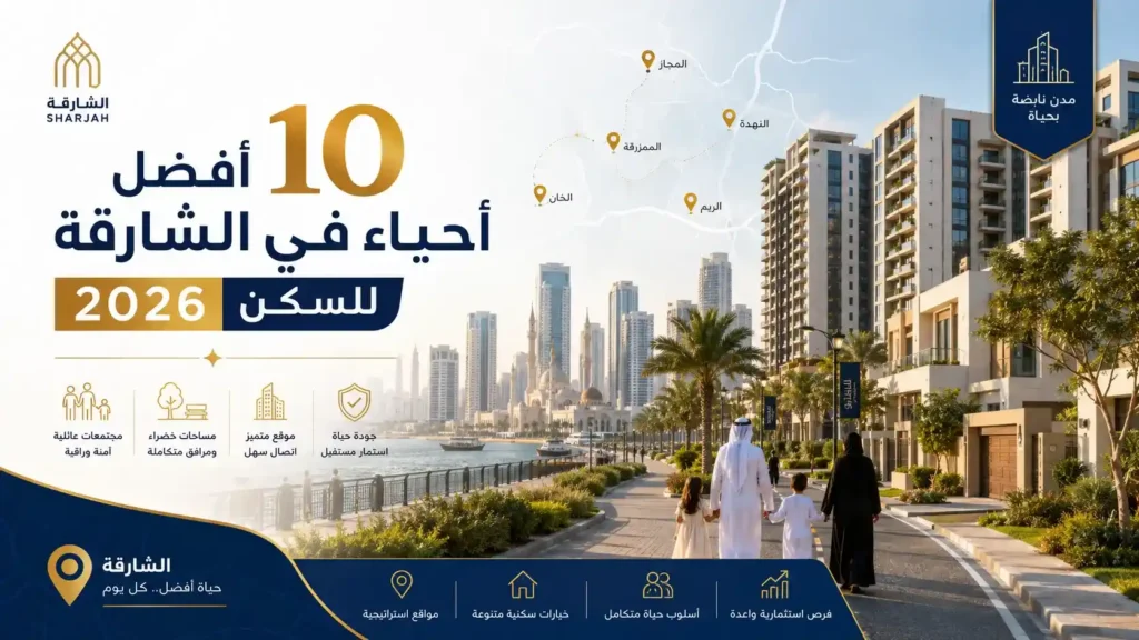 أفضل أحياء الشارقة للسكن