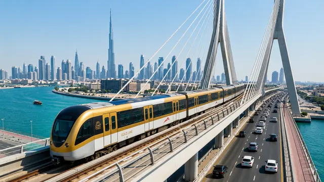 Dubai’s Gold Line Metro – The UAE’s Most Ambitious Underground Metro Project