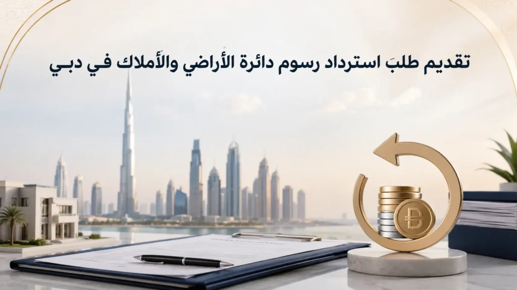 تقديم طلب استرداد رسوم دائرة الأراضي والأملاك في دبي