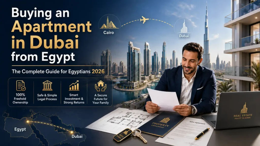 Buy Property in Dubai from Egypt