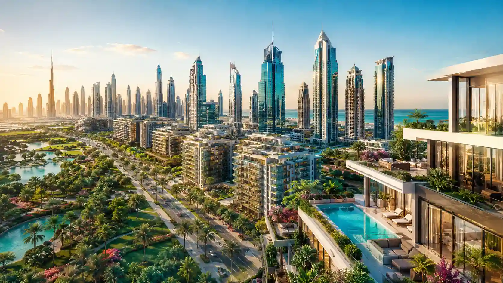 أفضل مناطق الاستثمار العقاري في دبي 2026